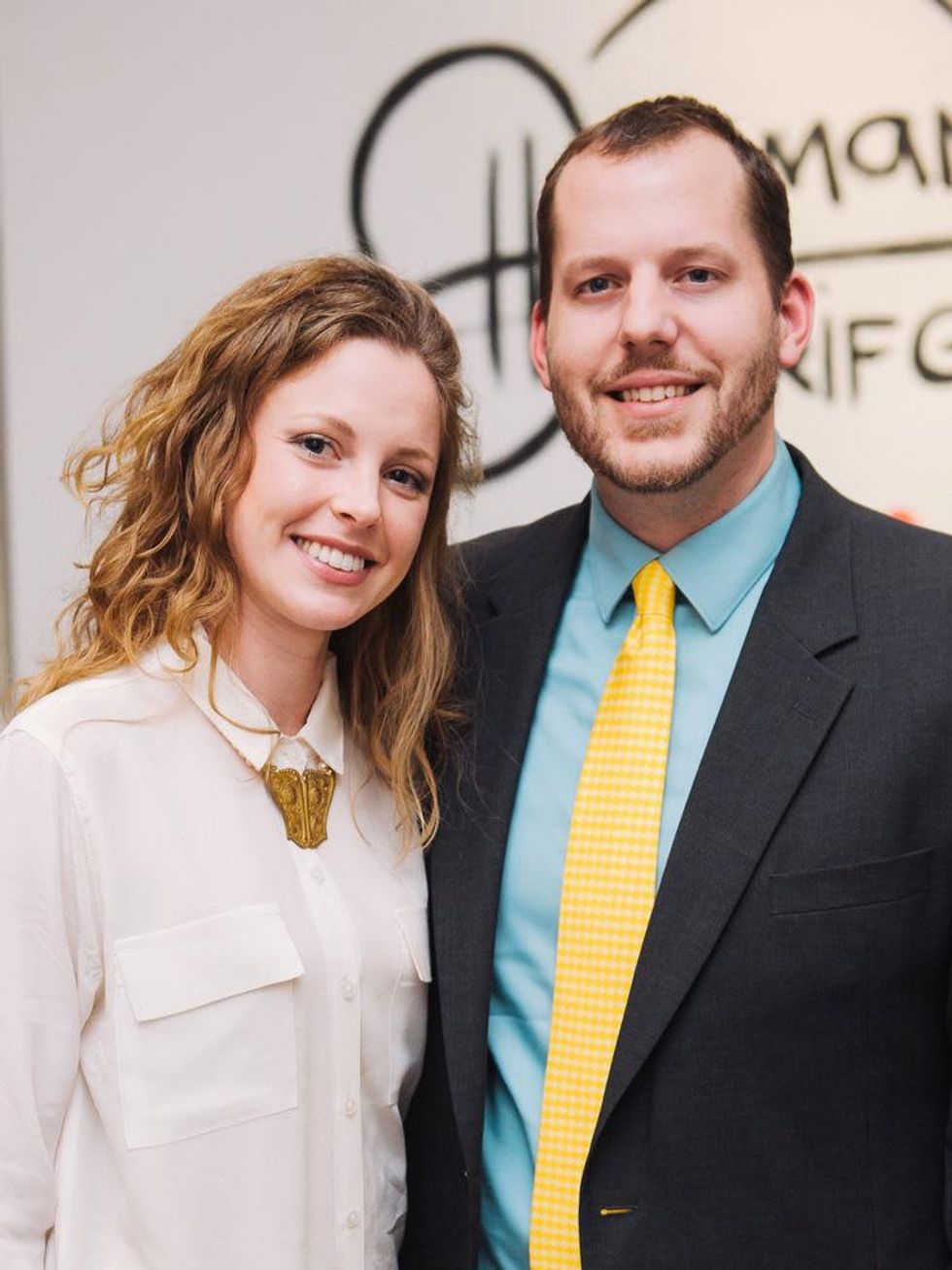 Houston Symphony YP MozART and Mixers May 2013 Hana Shoup and Randy Shoup