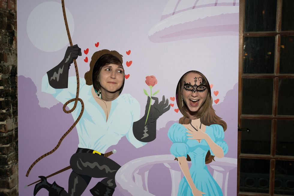 Houston Symphony YP party, Kathryn Wene, Kristen Bennett