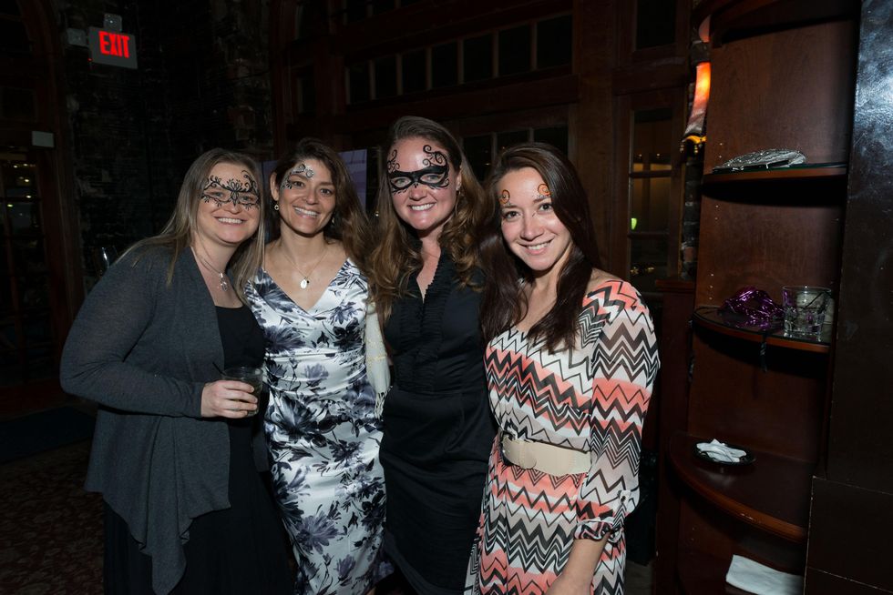 Houston Symphony YP party, Laura Theis, Emily Mitchell, Fabiola Cespedes, Vivian Pesantes