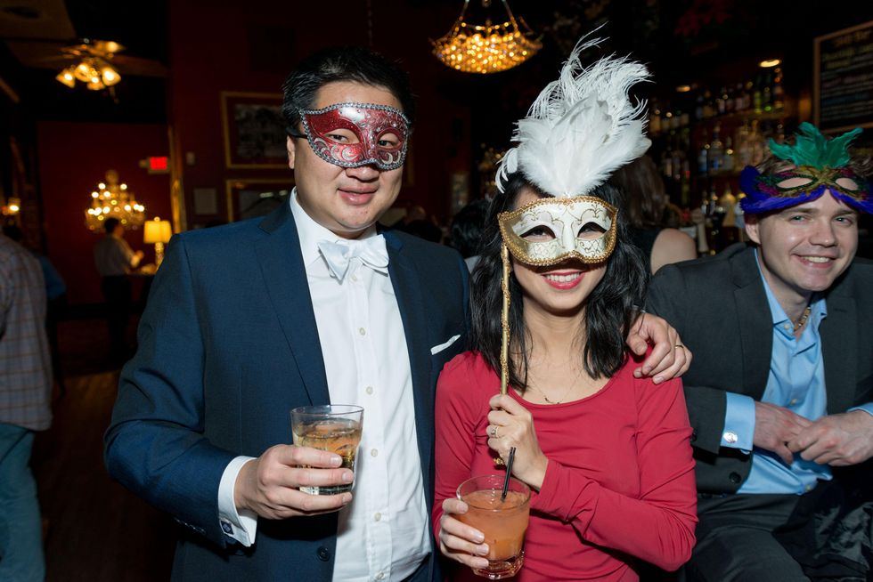 Houston Symphony YP party, Phat Piron, Dao Nguyen