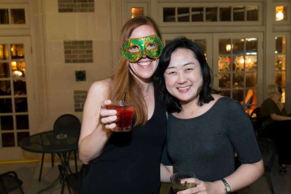 Houston Symphony YP party, Rebecca Garfield, Kiju Joh