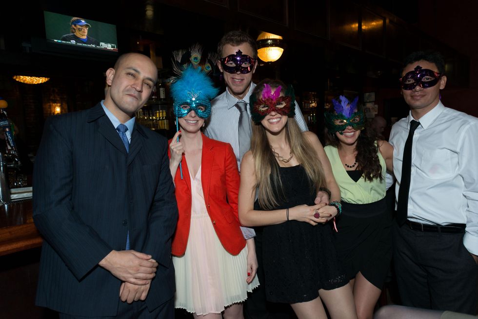 Houston Symphony YP party, Rodrigo Lopez, Jaqueline Hensler, Karen Barrios, Christian Moncada