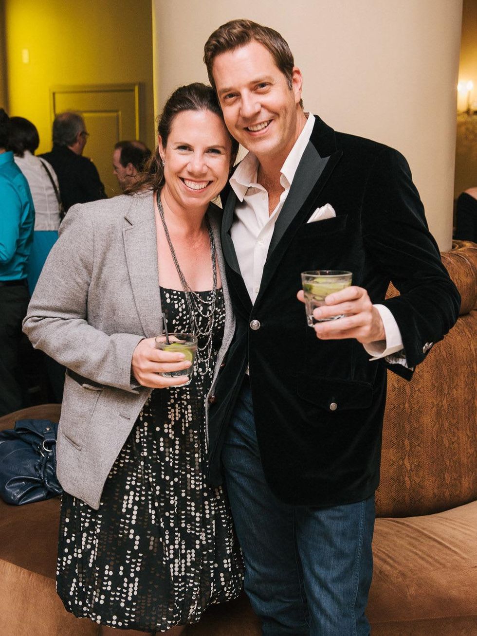 Houston Symphony YPB West Side Story event, March 2013, Lesley Sabol, Steven Reineke