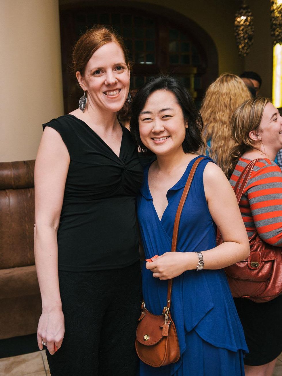 Houston Symphony YPB West Side Story event, March 2013, Rebecca Garfield and Kiju Joh