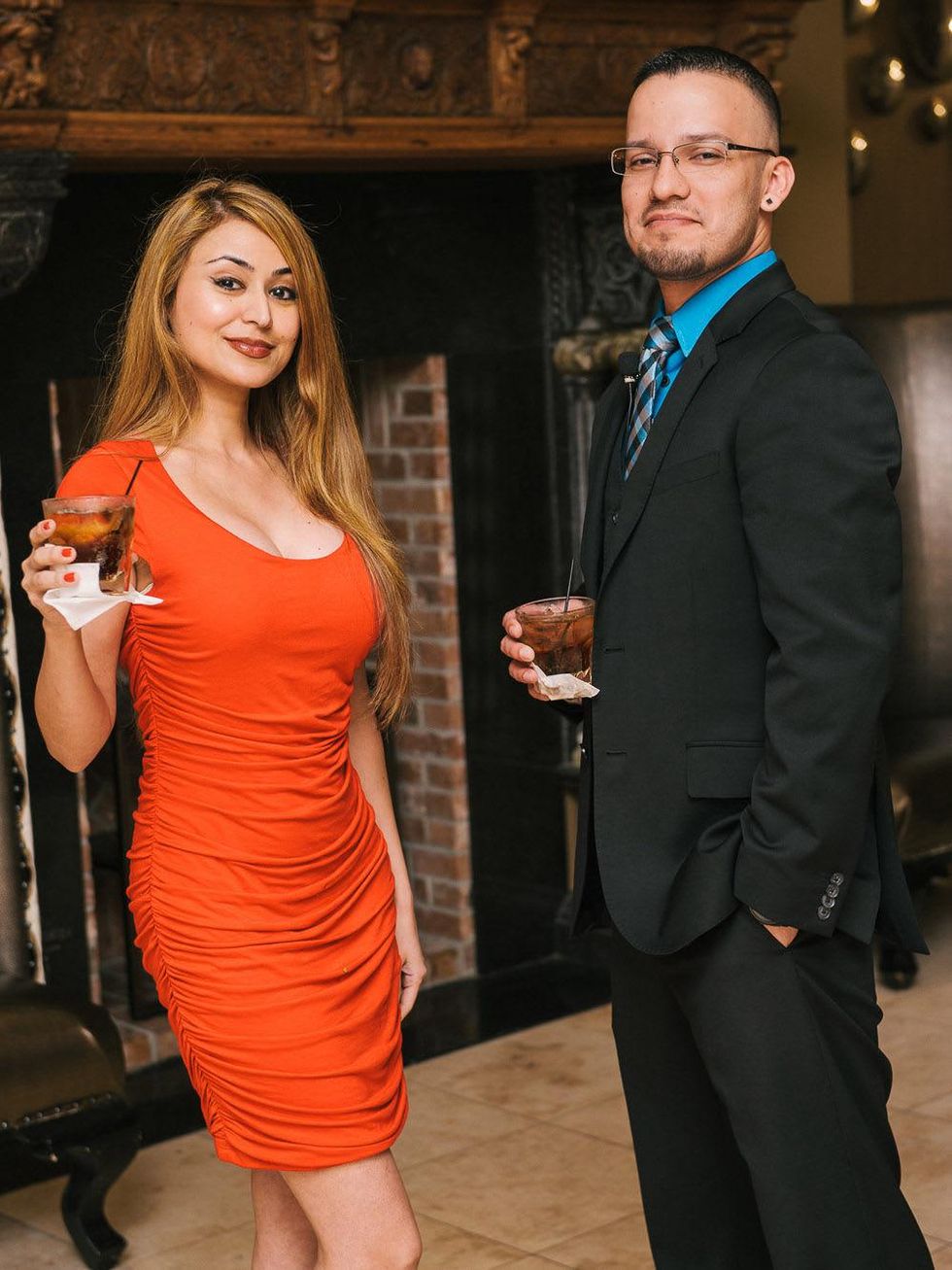 Houston Symphony YPB West Side Story event, March 2013, Sonia Jupiter and Jorge Montero