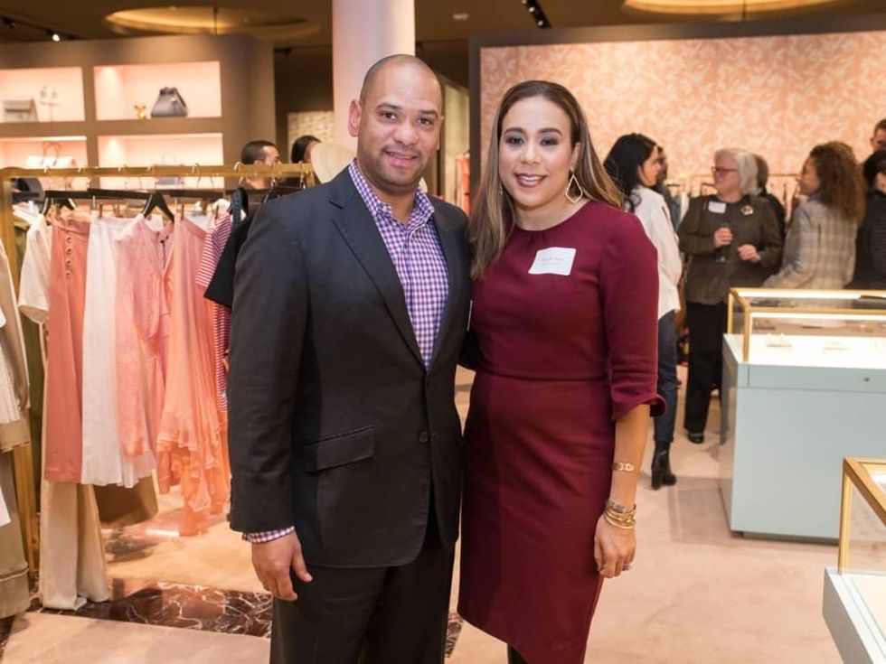 Houston, Table Talk Honoree party, January 2018, Marcus Smith, Heidi Smith