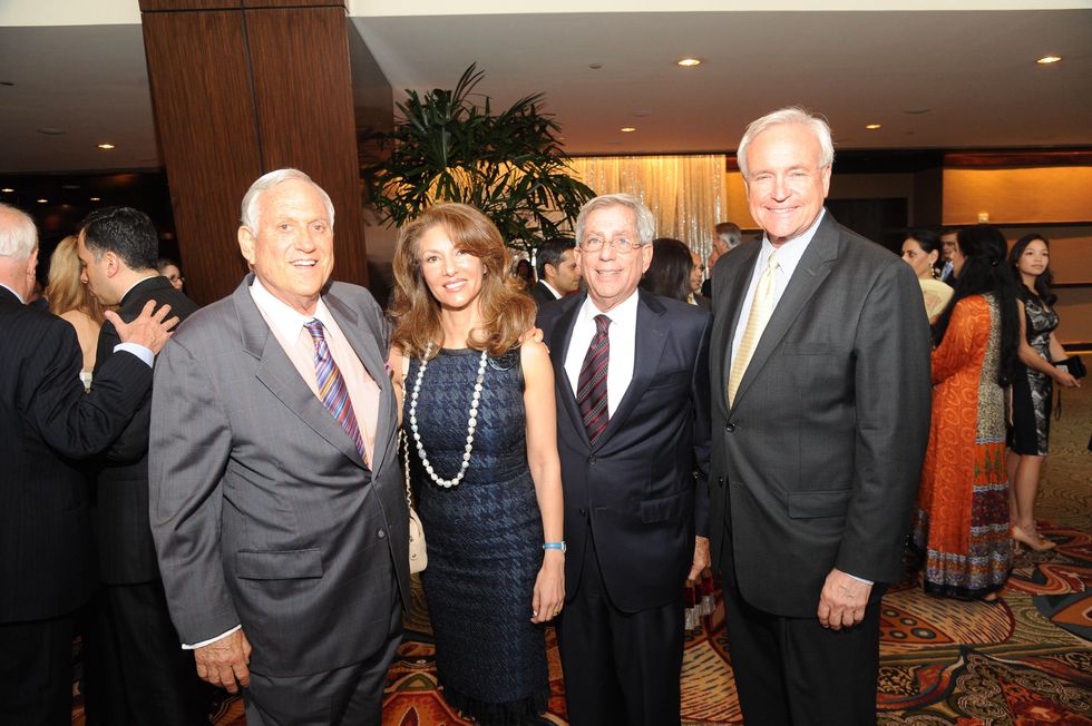 Houston, Tapestry Gala, May 2015, Arthur Schechter, Neda Ladjevardian, Fred Zeidman, Bill King