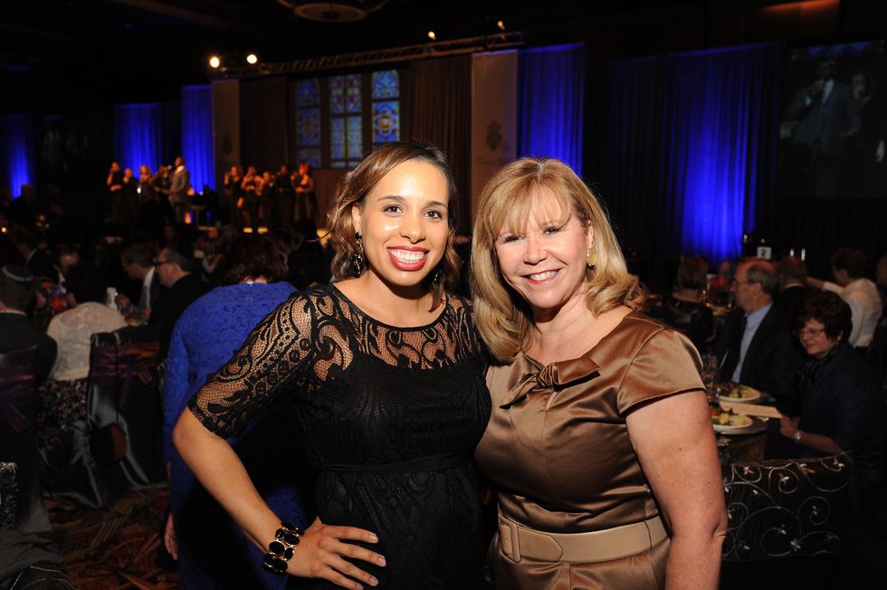 Houston, Tapestry Gala, May 2015, Lacey Dalcour Salas, Cyndy Garza Roberts