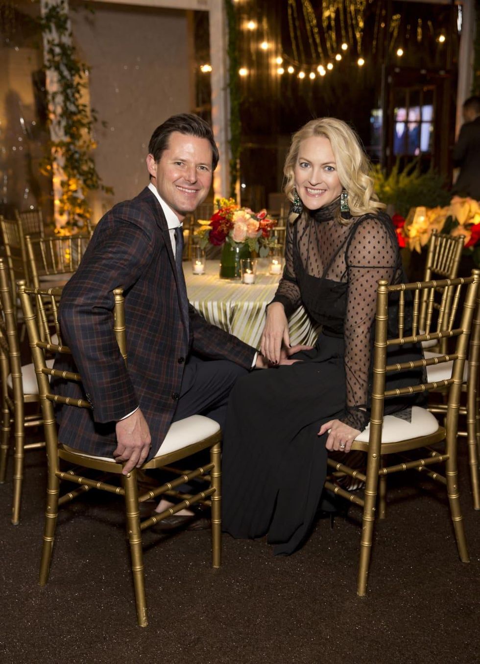 Houston, TCH Ambassadors holiday party, December 2017, Brig Smart, Marcia Smart