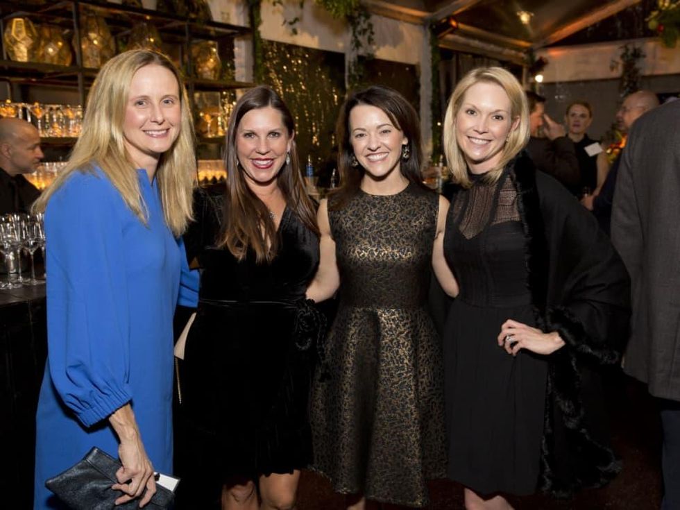 Houston, TCH Ambassadors holiday party, December 2017, Jenna Atwood, Jennifer Roberts, Chelsea Pacey, Staci Donovan