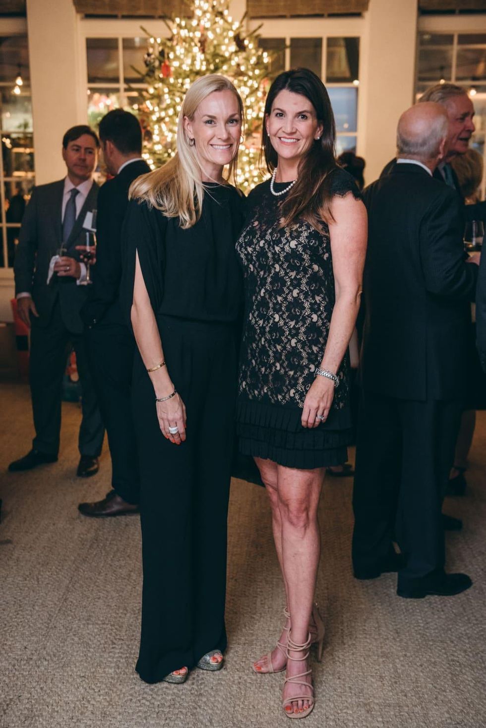 Houston, TCH Ambassadors holiday party, December 2017, Leigh Anne Raymond, Cari Griggs