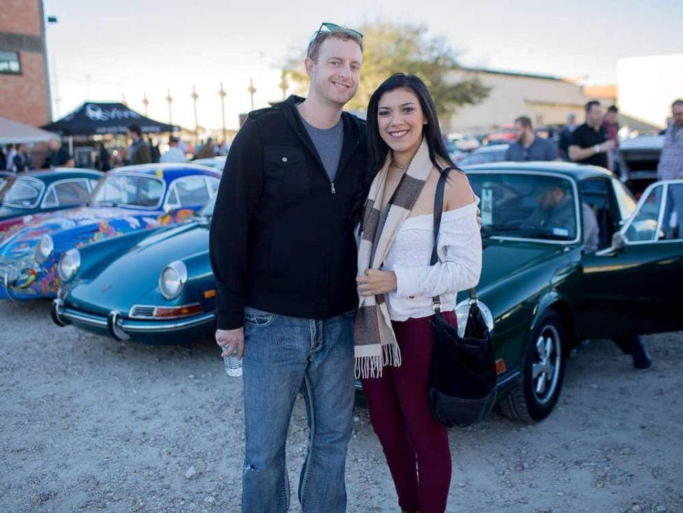 Houston, TejasTreffen Porsche event, Nov 2016, Brandon Schmitt, Genessis Martinez