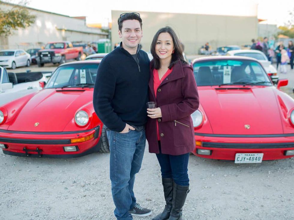 Houston, TejasTreffen Porsche event, Nov 2016, Frank Armstrong, Candice Armstrong