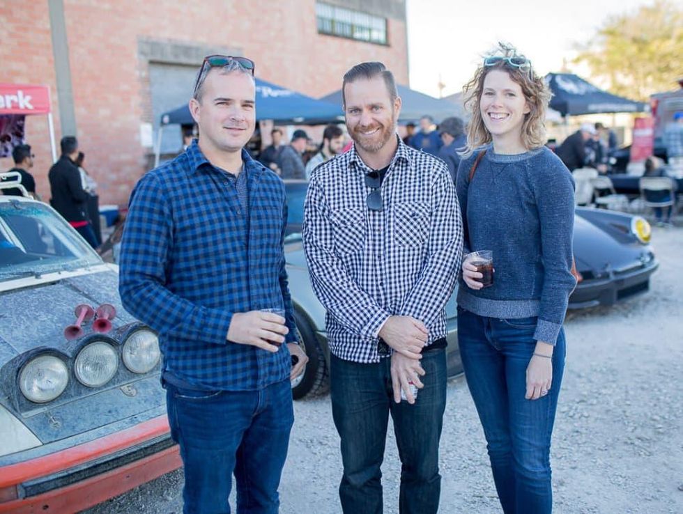 Houston, TejasTreffen Porsche event, Nov 2016, Jim Bauer, Chris harwood, Amy Rogers