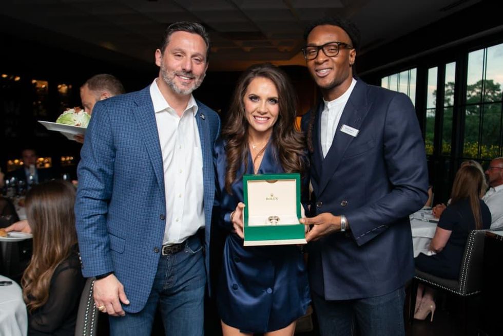Houston Texans Champions for Youth Dinner Brad Joanna Marks DeAndre Hopkins