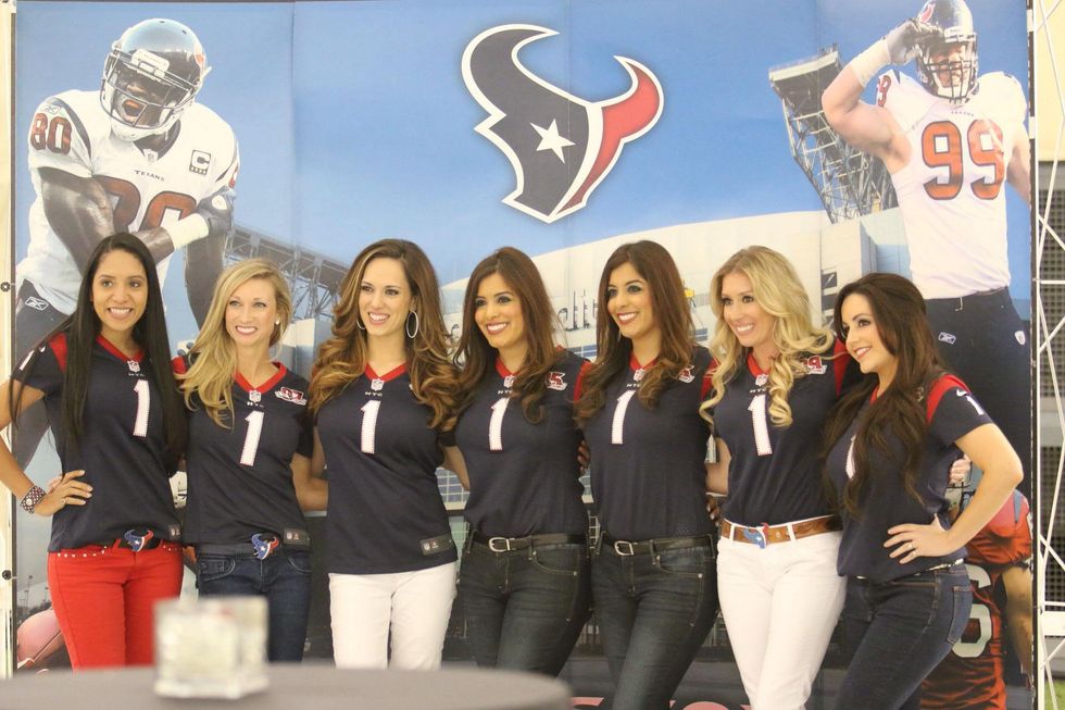 Houston Texans Cheerleader Tryouts Bring Sexy Back More Than 1000 Hopefuls Aim For 35 Spots 