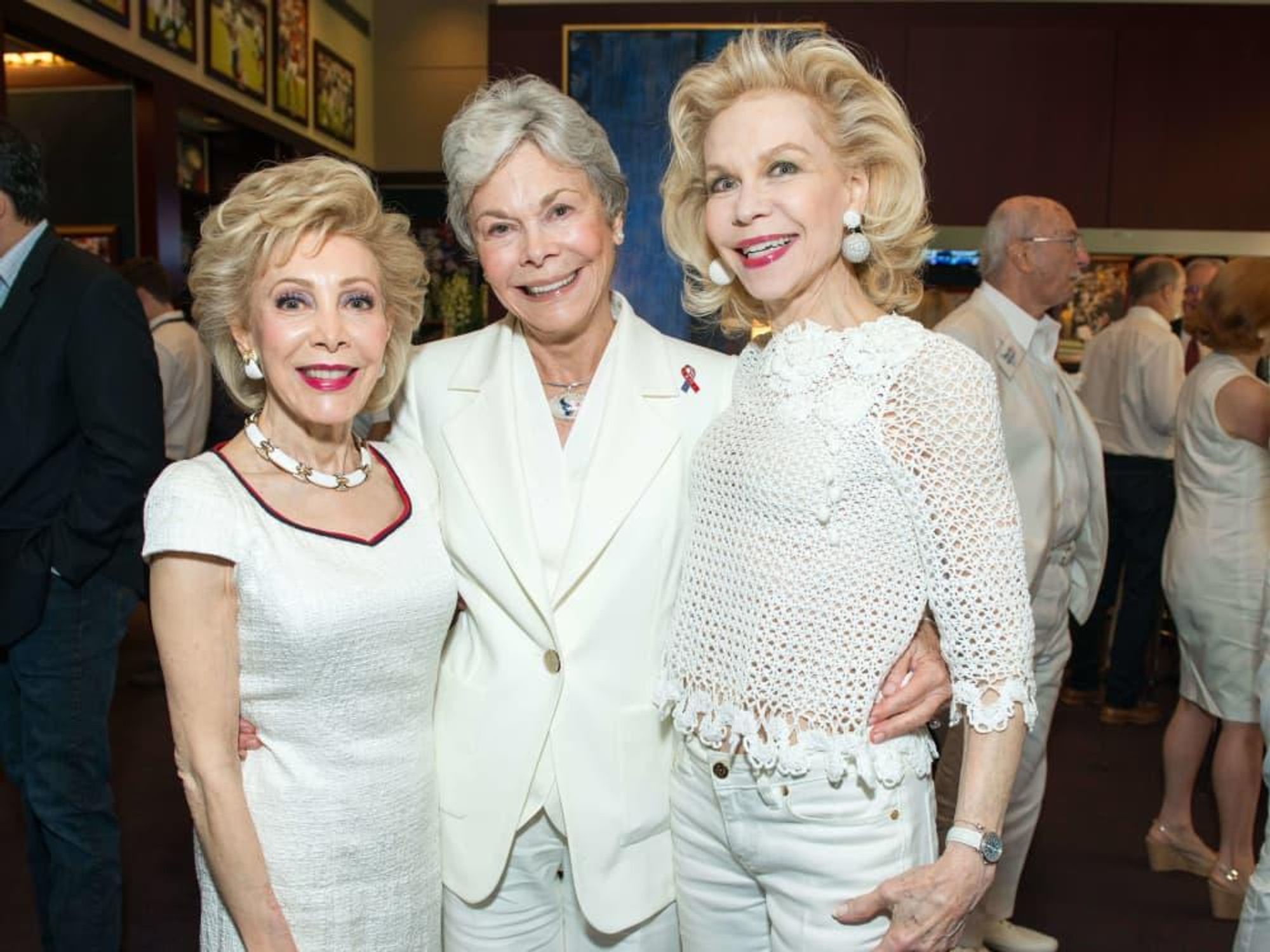 Houston Texans season opener, 9/26 Margaret Alkek Williams, Janice McNair, Lynn Wyatt
