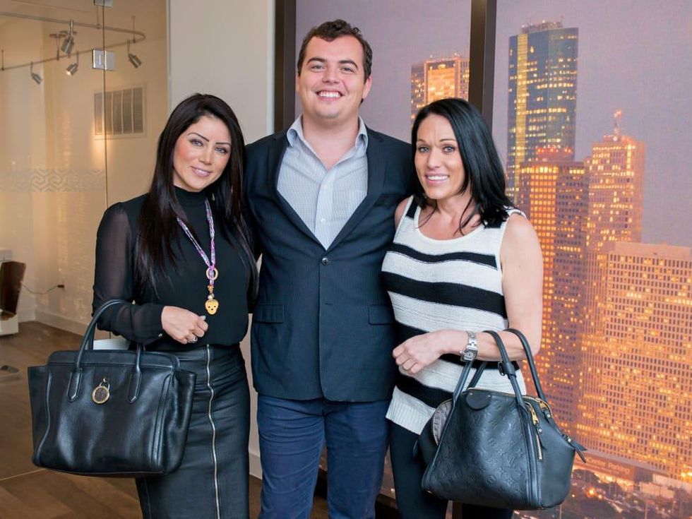 Houston, The River Oaks High Rise Preview Party, June 2015, Diane Angel; William Kennerly; Tina Green