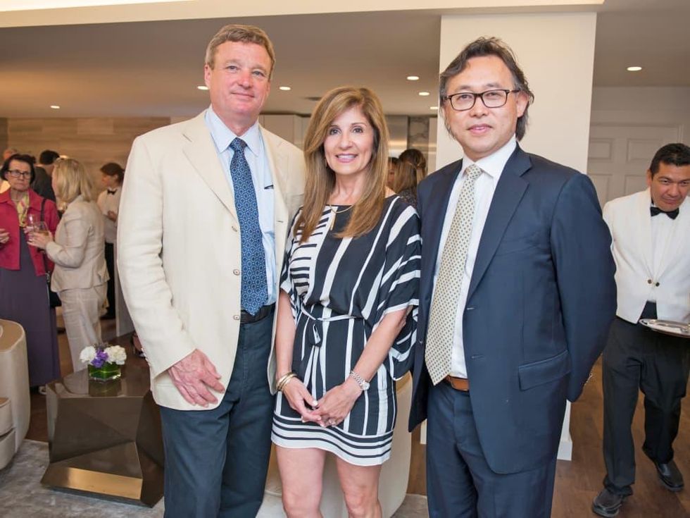 Houston, The River Oaks High Rise Preview Party, June 2015, Richard and Carmela Lummis; Eric Lagdameo