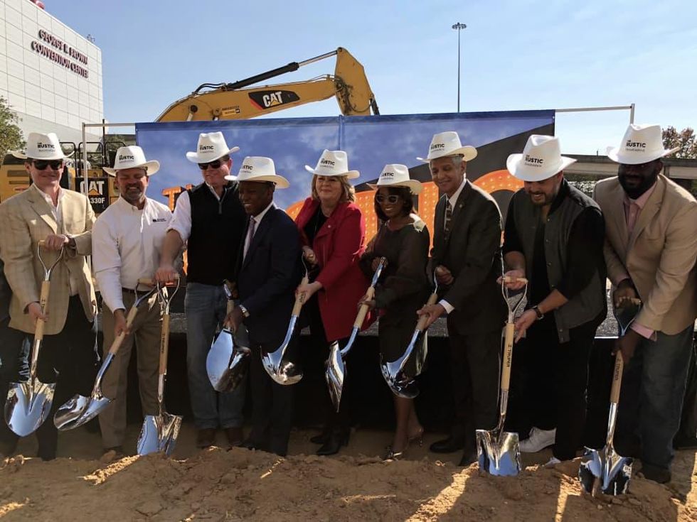 Houston, The Rustic groundbreaking, November 2017