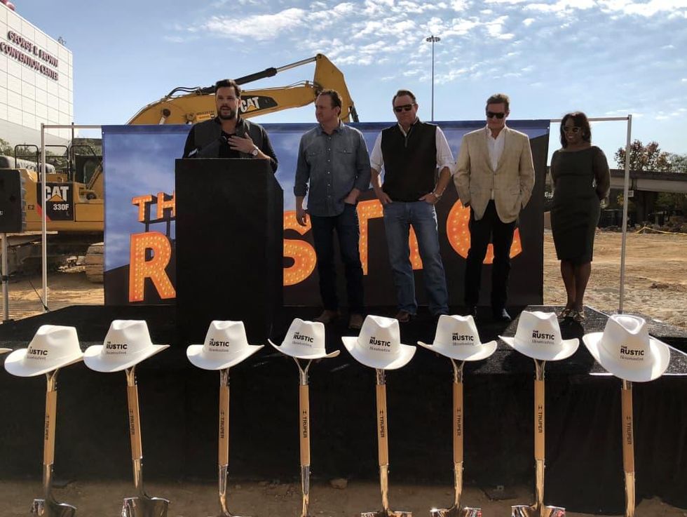 Houston, The Rustic groundbreaking, November 2017