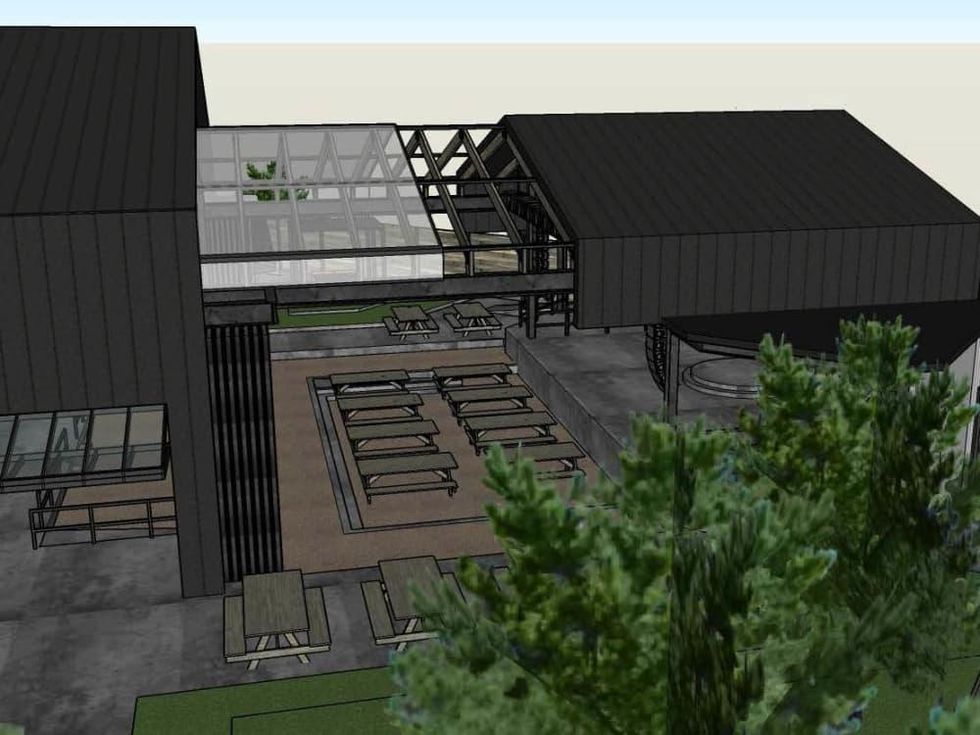 Houston, The Rustic, June 2017, backyard