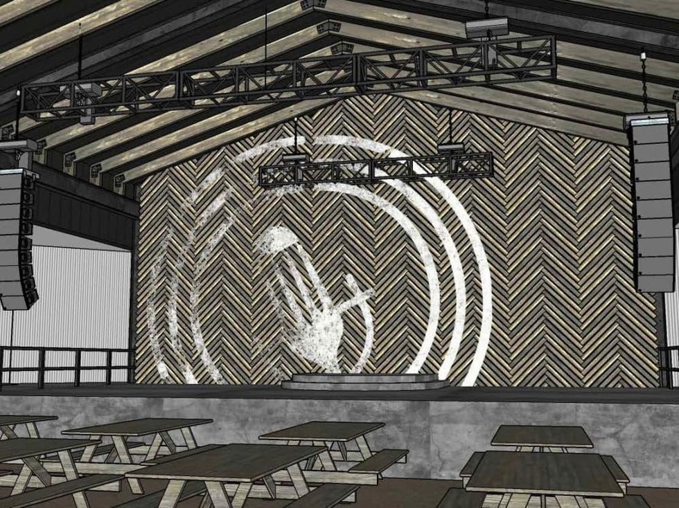 Houston, The Rustic, June 2017, large stage