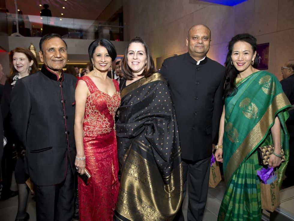 Houston, Tiger Ball, March 2017, Suresh Khator, Dr. Renu Khator, Dr. Amit Ray, consul general of India Anupam Ray, Y. Ping Sun