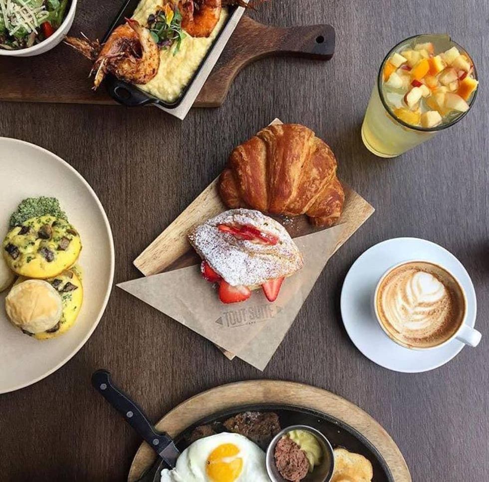 Houston, Tout Suite, April 2016, brunch fare