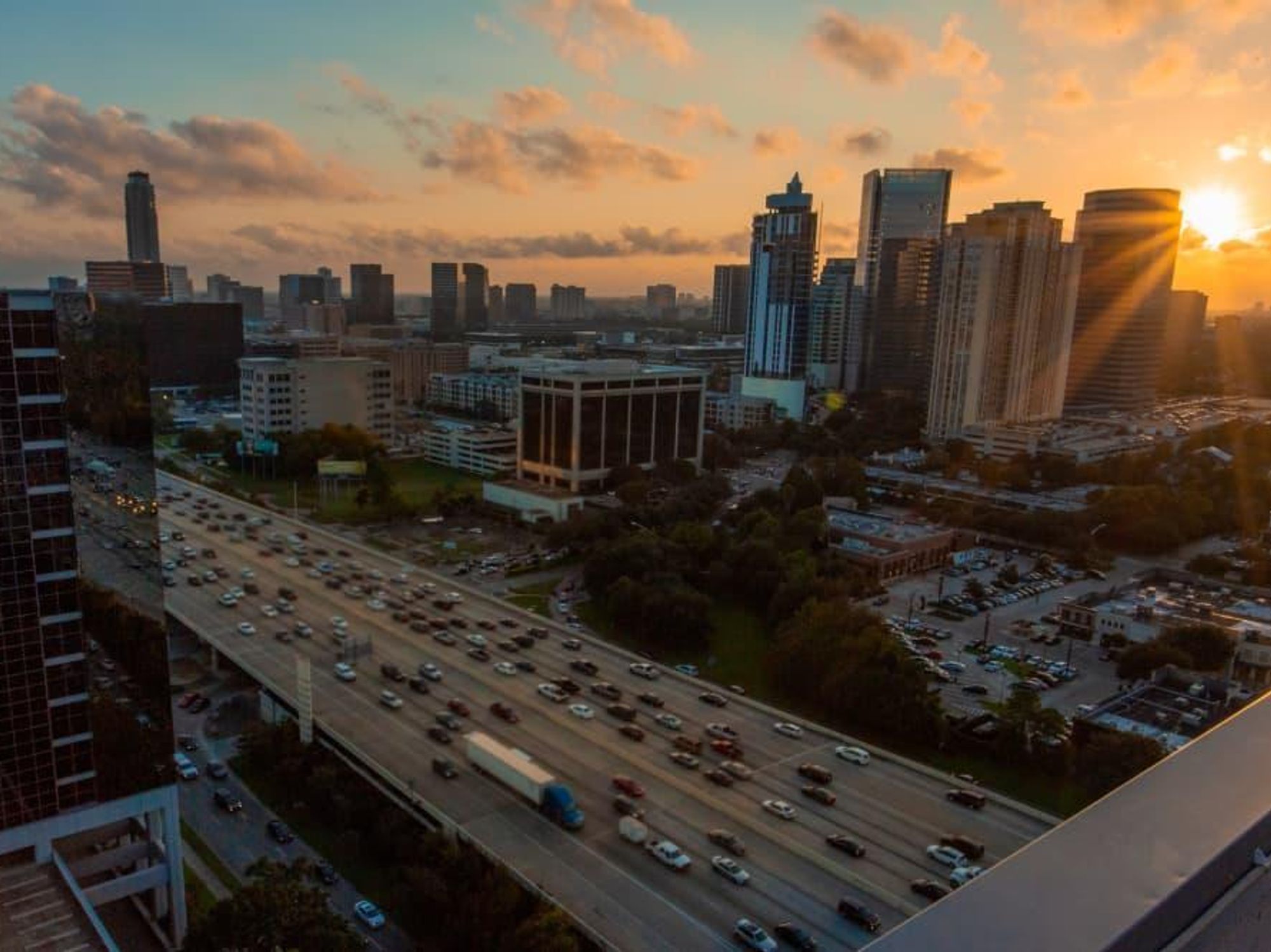 houston traffic highway