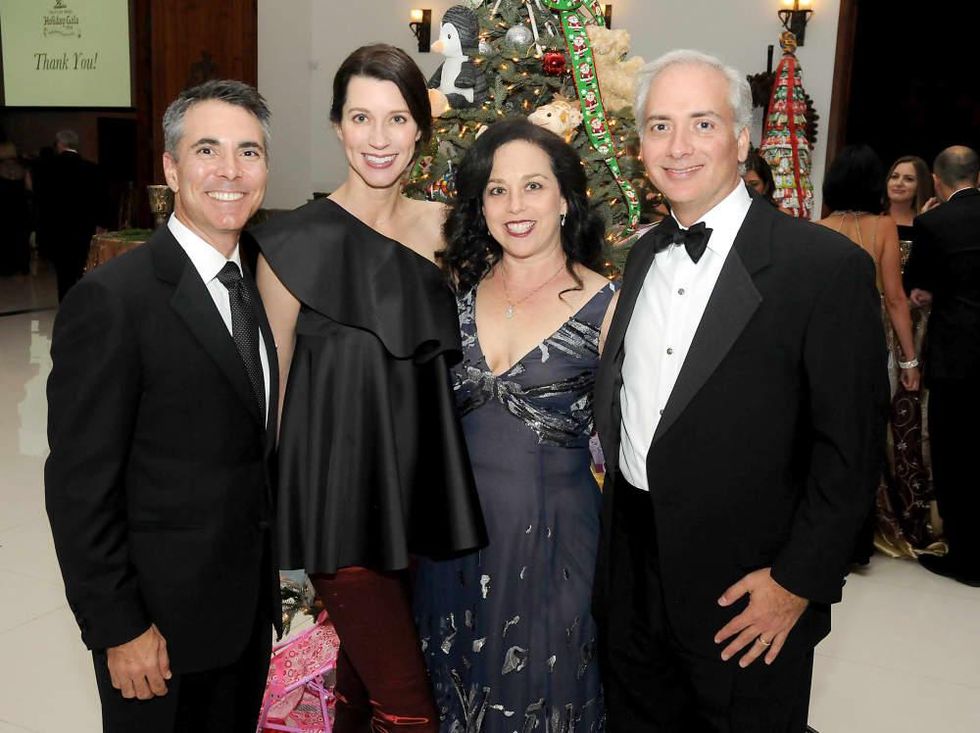 Houston, Trees of Hope gala, Nov. 2016, Steve Jones, Laura Jones, Viviana Denechaud, David Denechaud