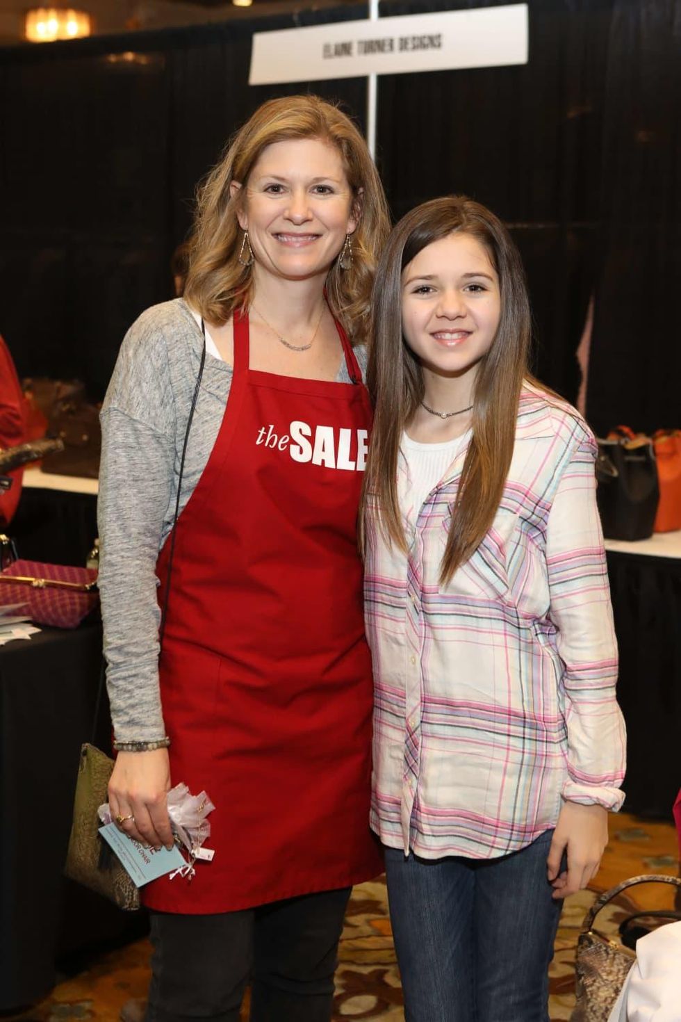 Houston, Tri Delta The Sale benefiting TCH, Jan 2017, Julie Treadwell, Courtney Treadwell