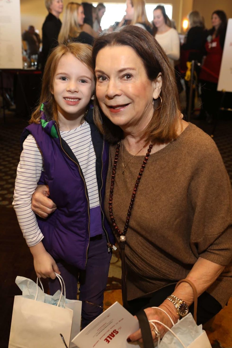 Houston, Tri Delta The Sale benefiting TCH, Jan 2017, Maggie Williams, Johanna Winn