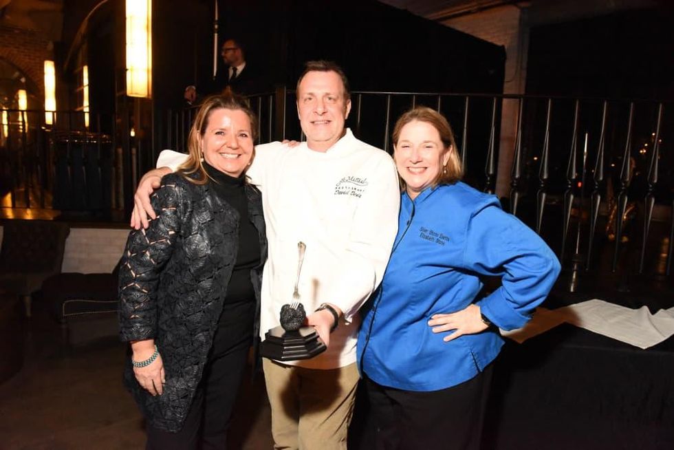 Houston, Truffle Chef Charity Challenge, January 2016, Le Mistral Chef David Denis, Diane Roederer, Elizabeth Stone