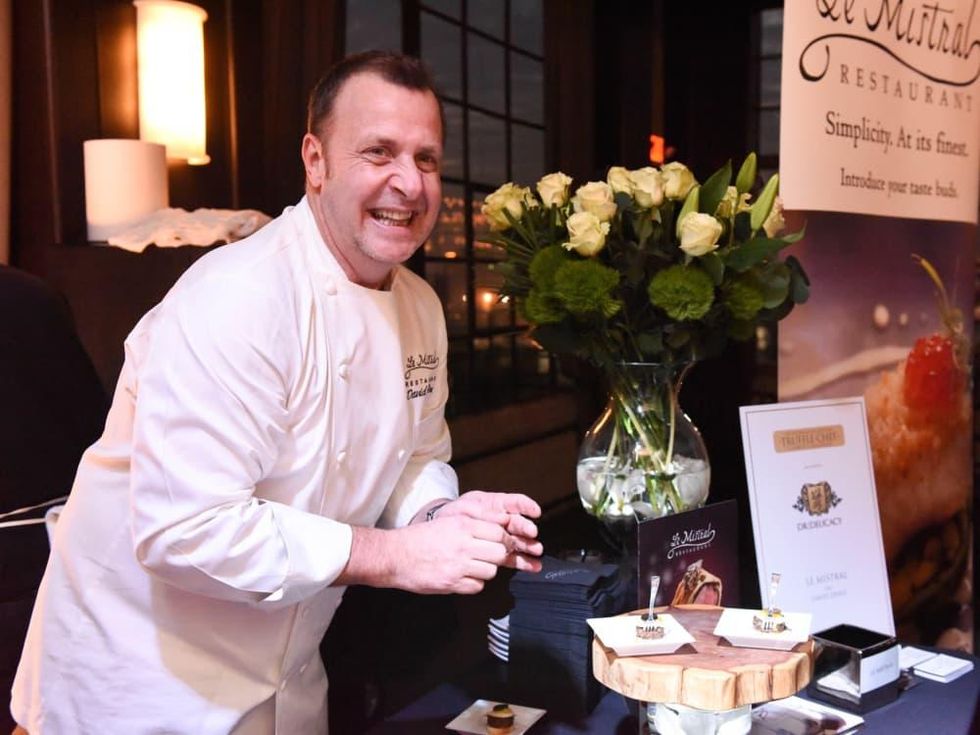 Houston, Truffle Chef Charity Challenge, January 2016, Le Mistral chef David Denis