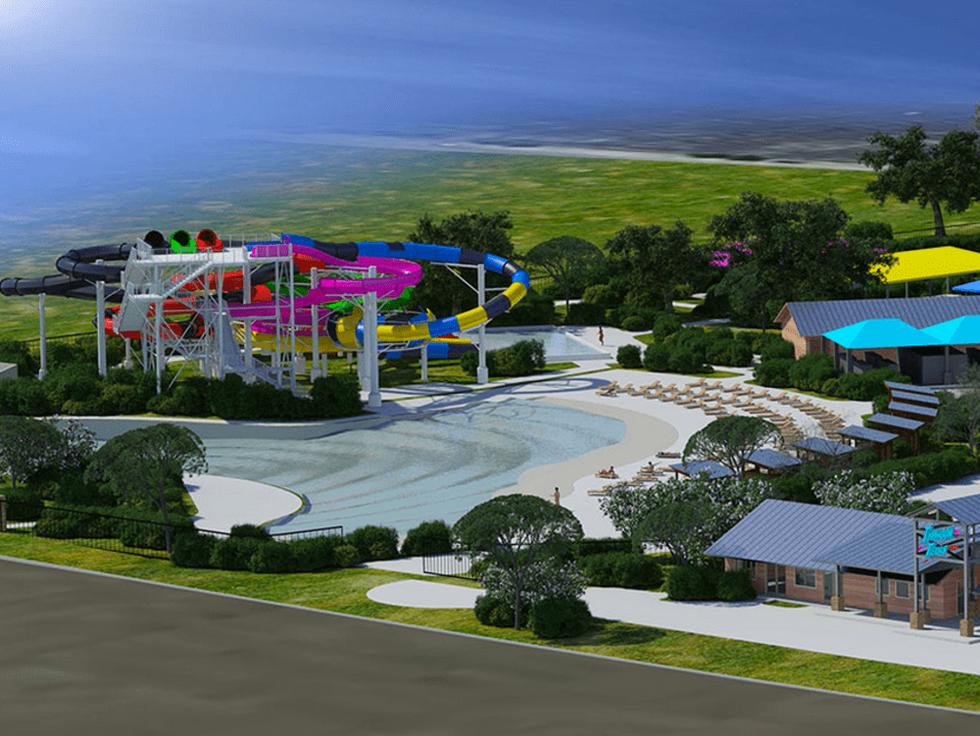 Houston, Typhoon Texas WaterPark, August 2015, overview