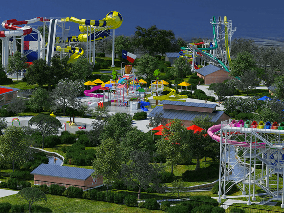 Houston, Typhoon Texas WaterPark, August 2015, waterpark