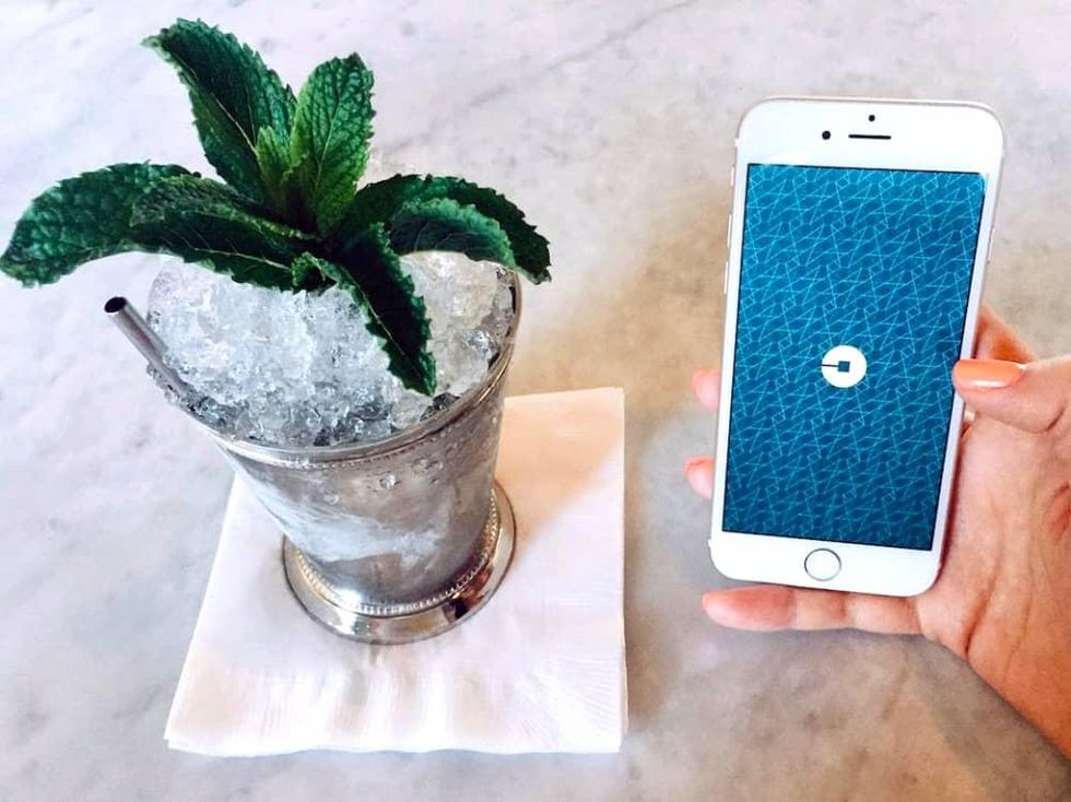 Houston, Uber vs Lyft, June 2017, Uber app