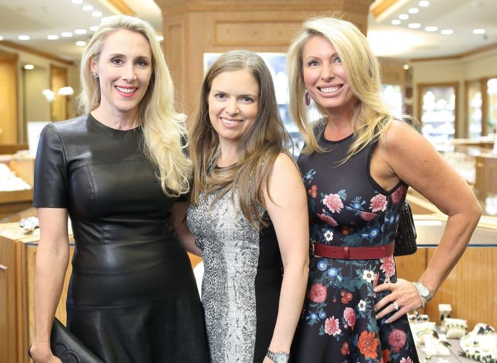 Houston, Una Notte kickoff party, October 2015, Christie Sullivan, Luba Bigman, Tiffany Wong