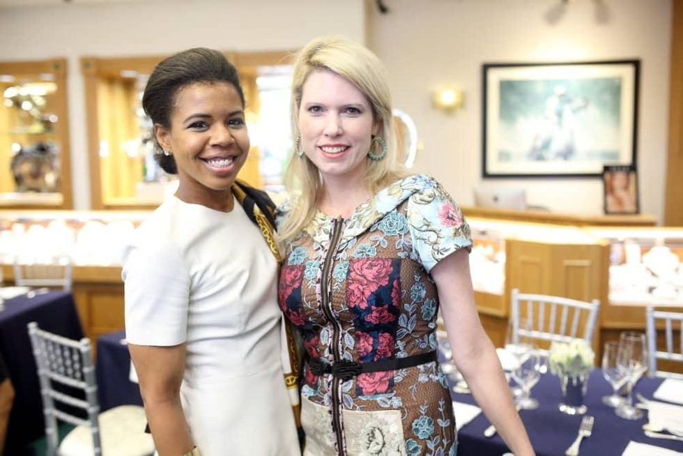 Houston, Una Notte kickoff party, October 2015, Claire Thielke, Courtney Toomey