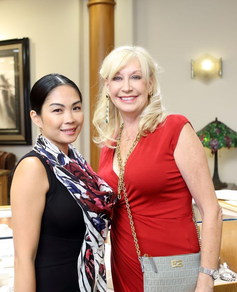 Houston, Una Notte kickoff party, October 2015, Nina Khantignavong, Vivian Dugger