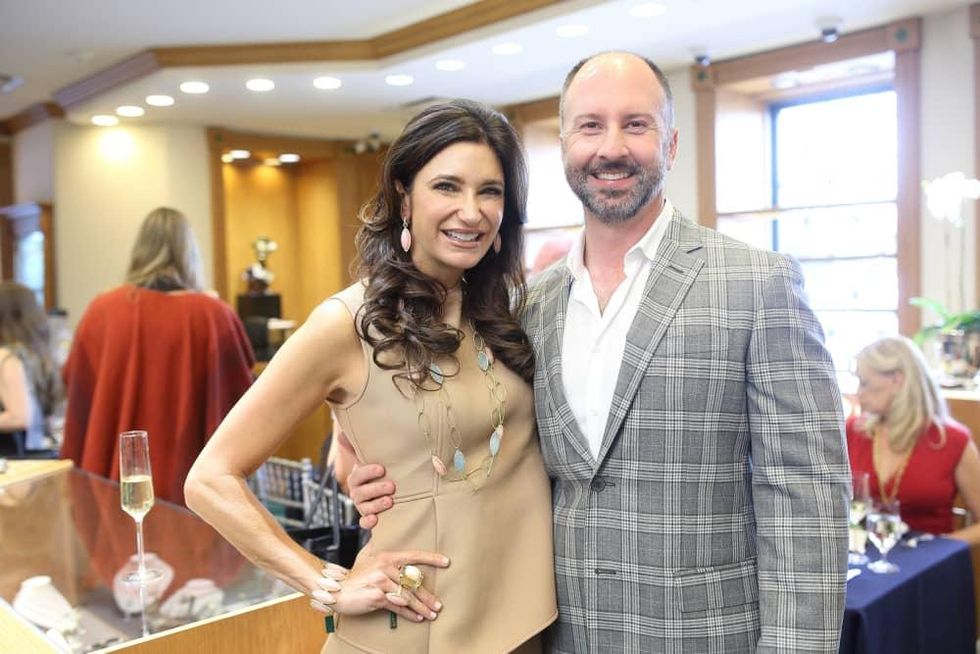 Houston, Una Notte kickoff party, October 2015, Tony Bradfield, Melissa Mithoff