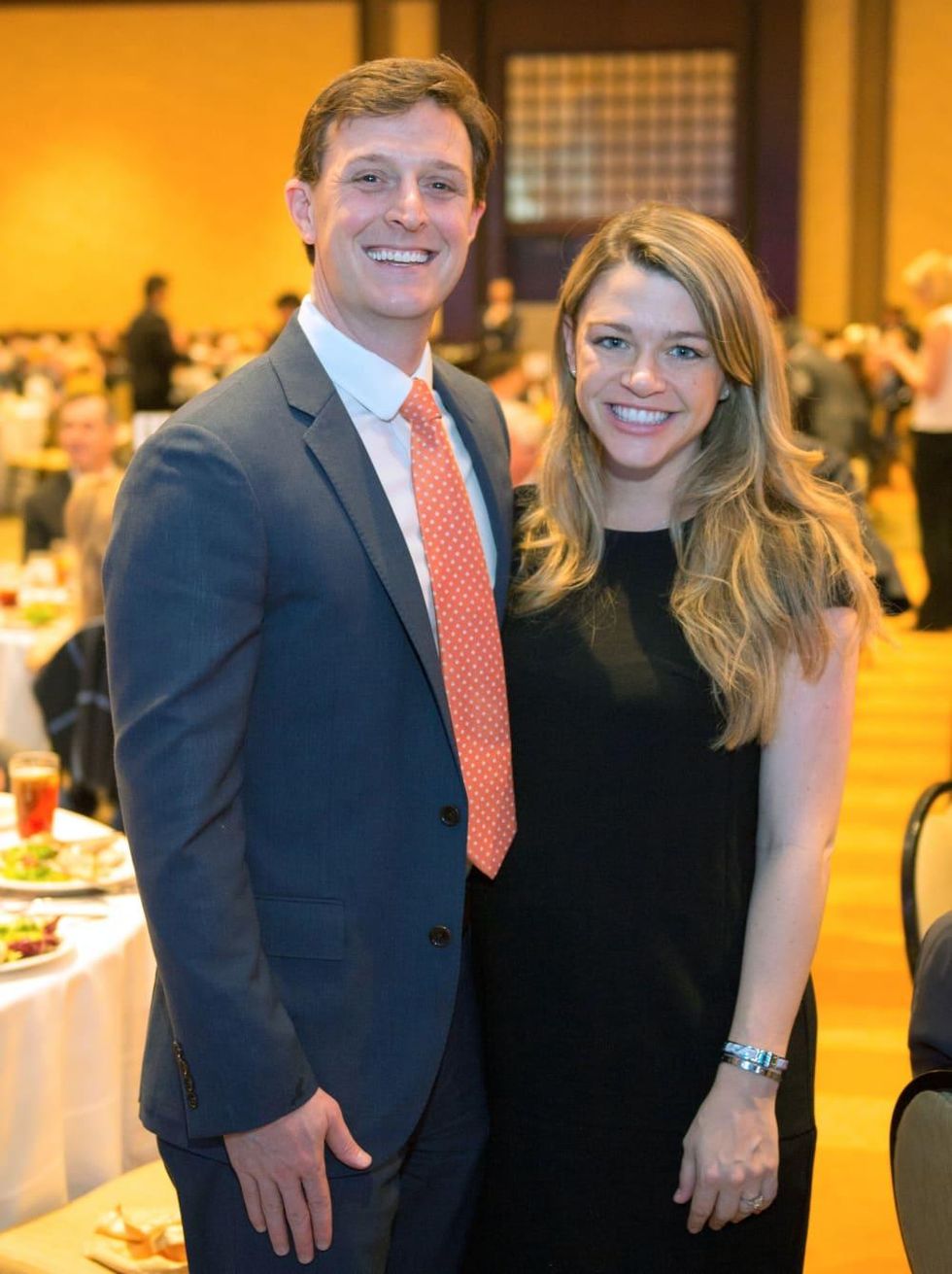 Houston, University of Texas at Austin Guardian of the Human Spirit Award Luncheon, November 2017, Kevin Kushner, Brittany Sakowitz-Kushner