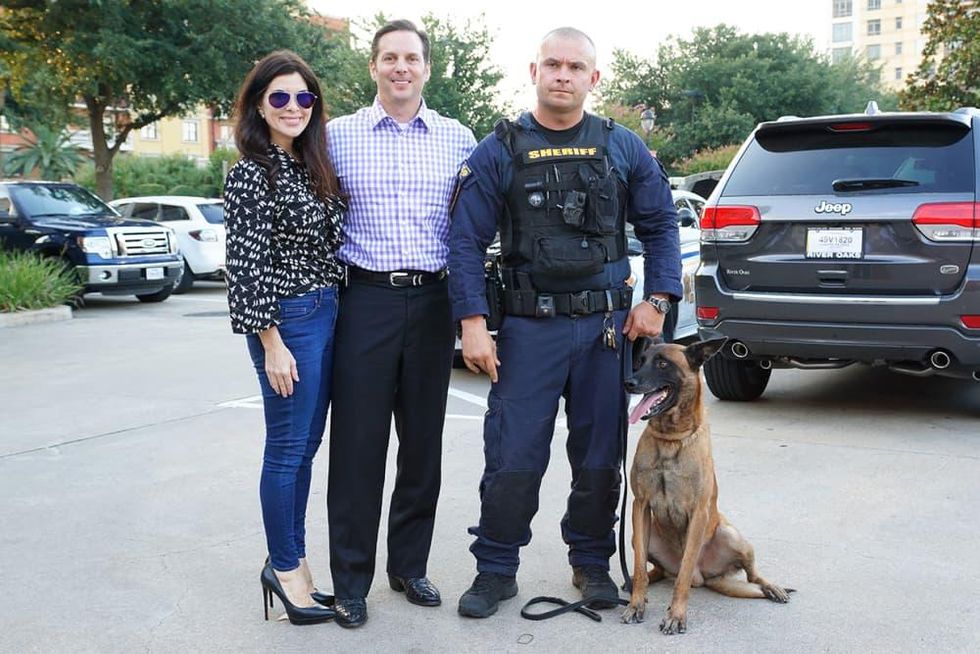 Houston, Unleashed K9's for Cops Kickoff Party, August 2015, Alisa and Kevin Maples, Chris Moore