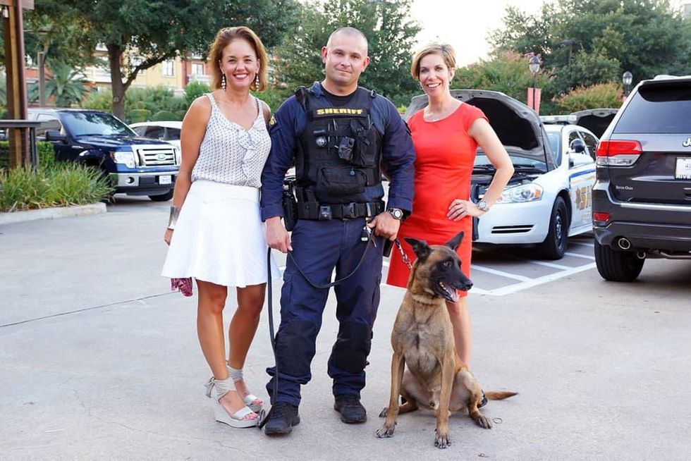 Houston, Unleashed K9's for Cops Kickoff Party, August 2015, Audrey Mitchell, Chris Moore, Roseann Rogers