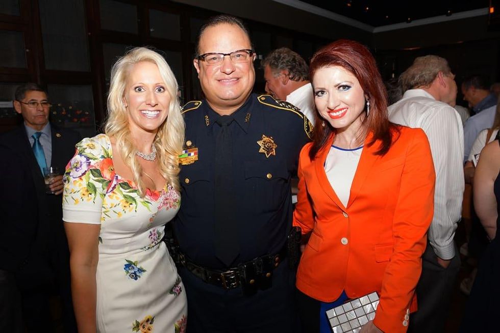 Houston, Unleashed K9's for Cops Kickoff Party, August 2015, Laurie Krohn, Alan Rosen, Yasmine Haddad