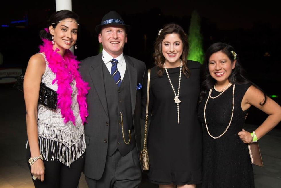 Houston, Urban Green's Gatsby in the Gardens, Nov 2016, Marisol Urrutia, David Gasstrelli, Madyson Chavez, Betty Christin