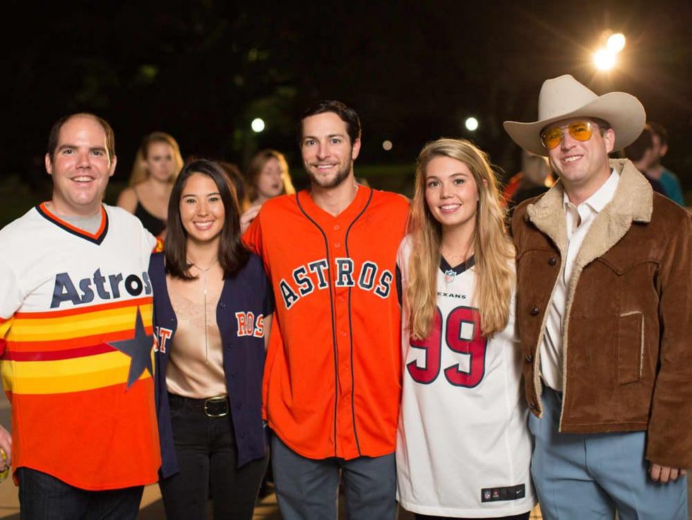 Houston, Urban Green's H-Town Throw Down, November 2017, Jon Sanfelippo and event chairs Jon Sanfelippo, Stacy Leonard, Mitch Zlotnik, Emily Anderson, Nick Scurfield