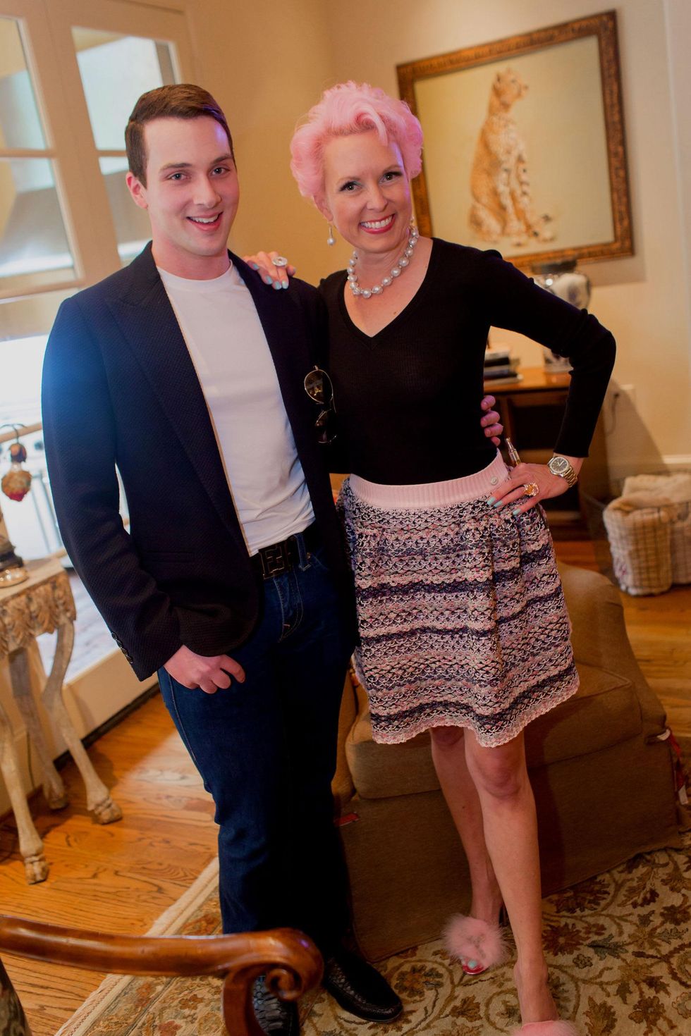 Houston, Vivian Wise and Peter Martino jewelry party, May 2015, Jonathan Blake, Vivian Wise