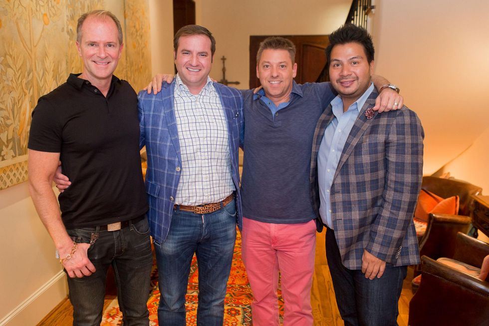 Houston, Vivian Wise and Peter Martino jewelry party, May 2015, Shannon Hall, Tony Gibson, Hank Fasthoff, Sergio Morales